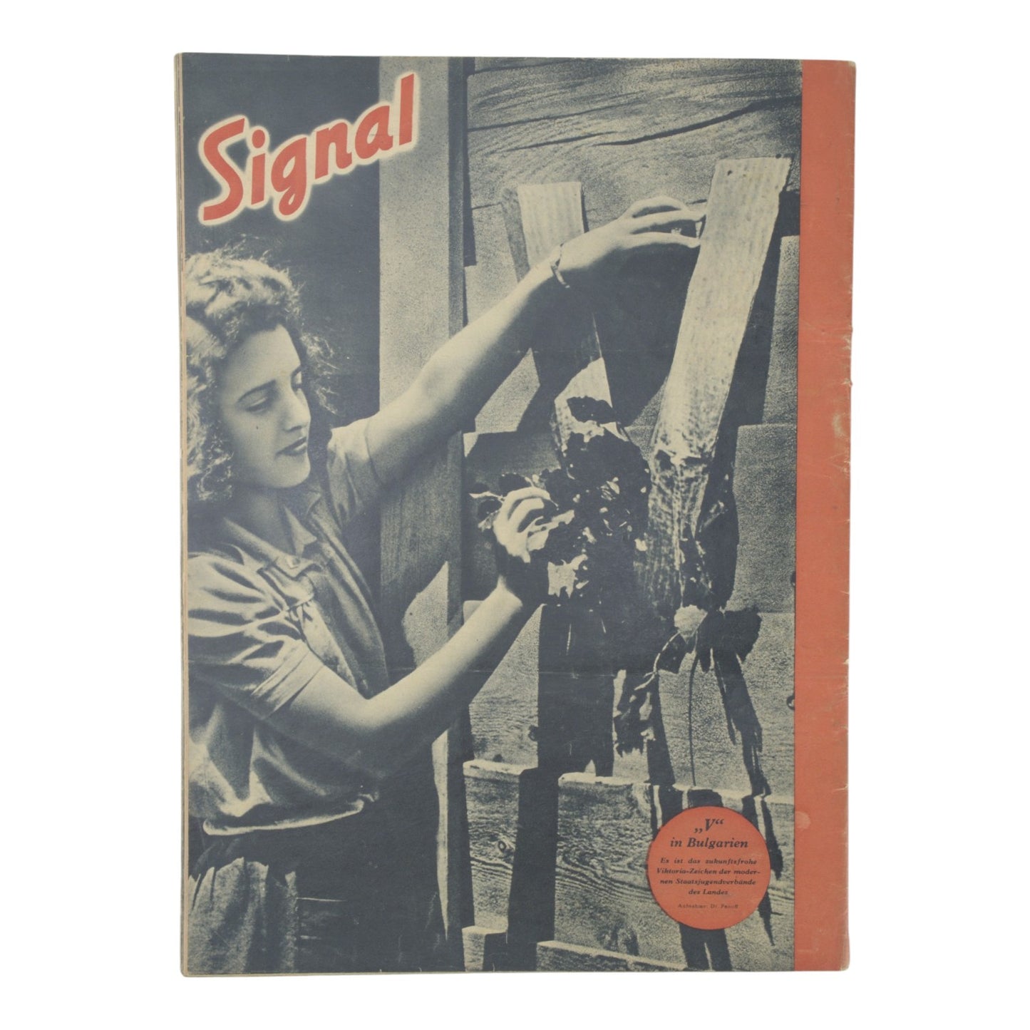 Newspaper German WW2 Signal Magazine 2 August, 1943 North Afrika Campaign