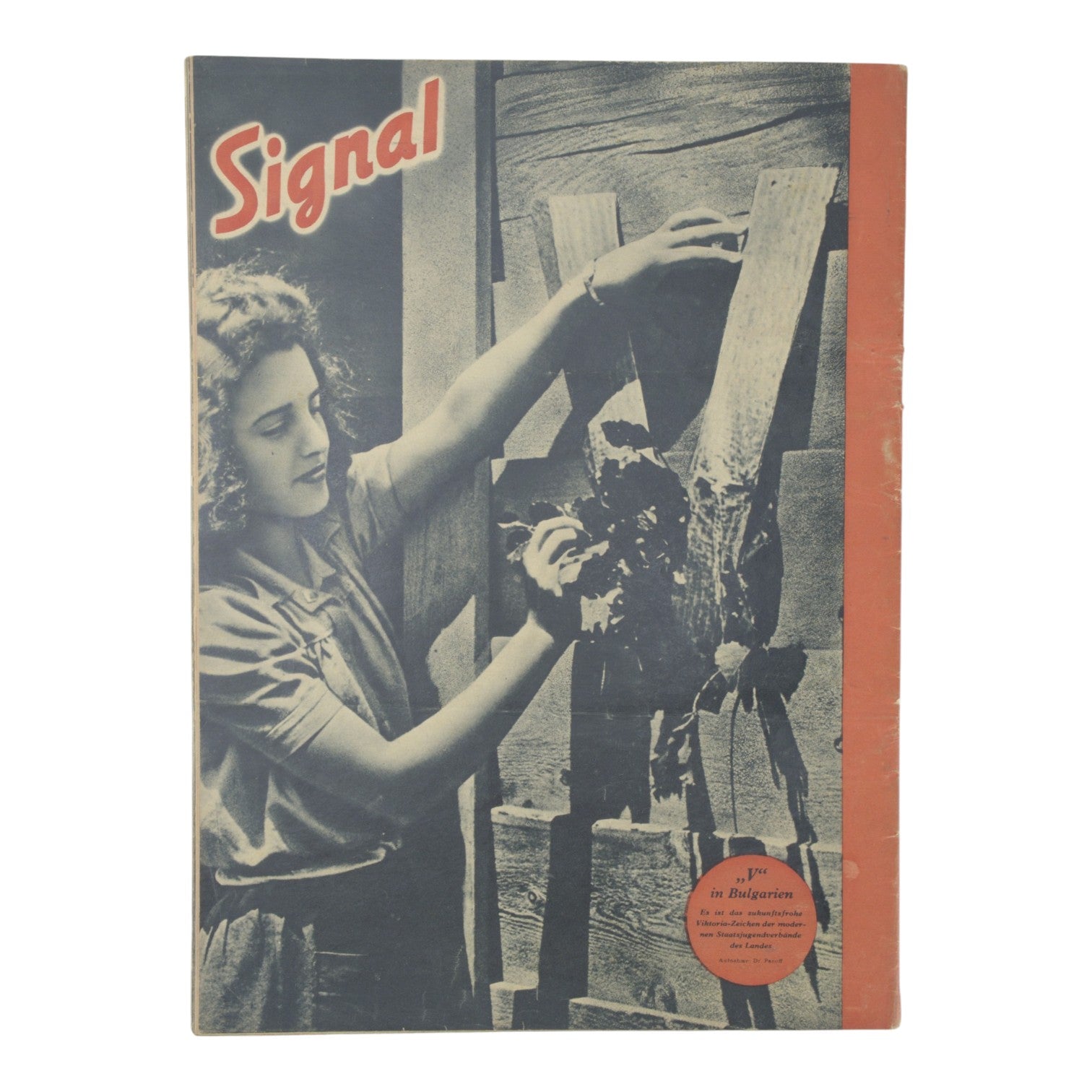 Newspaper German WW2 Signal Magazine 2 August, 1943 North Afrika Campaign