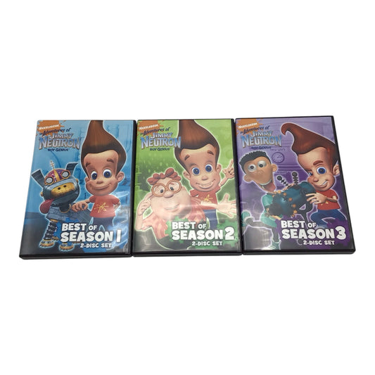 Nickelodeon Adventures of Jimmy Neutron Best of Seasons 1-3 DVD Set