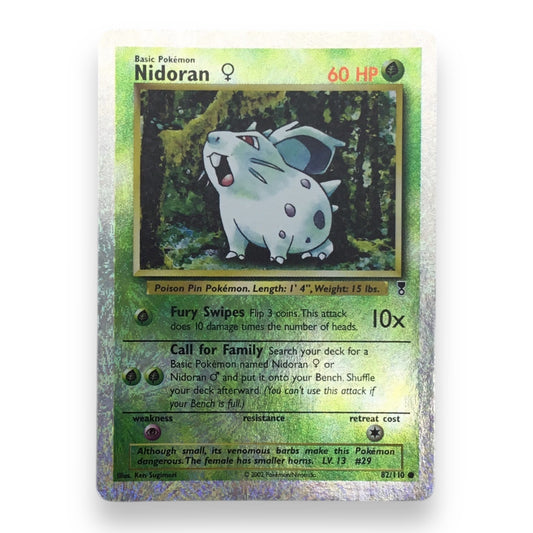 Nidoran (82/110) Legendary Collection Reverse Foil Pokémon Card