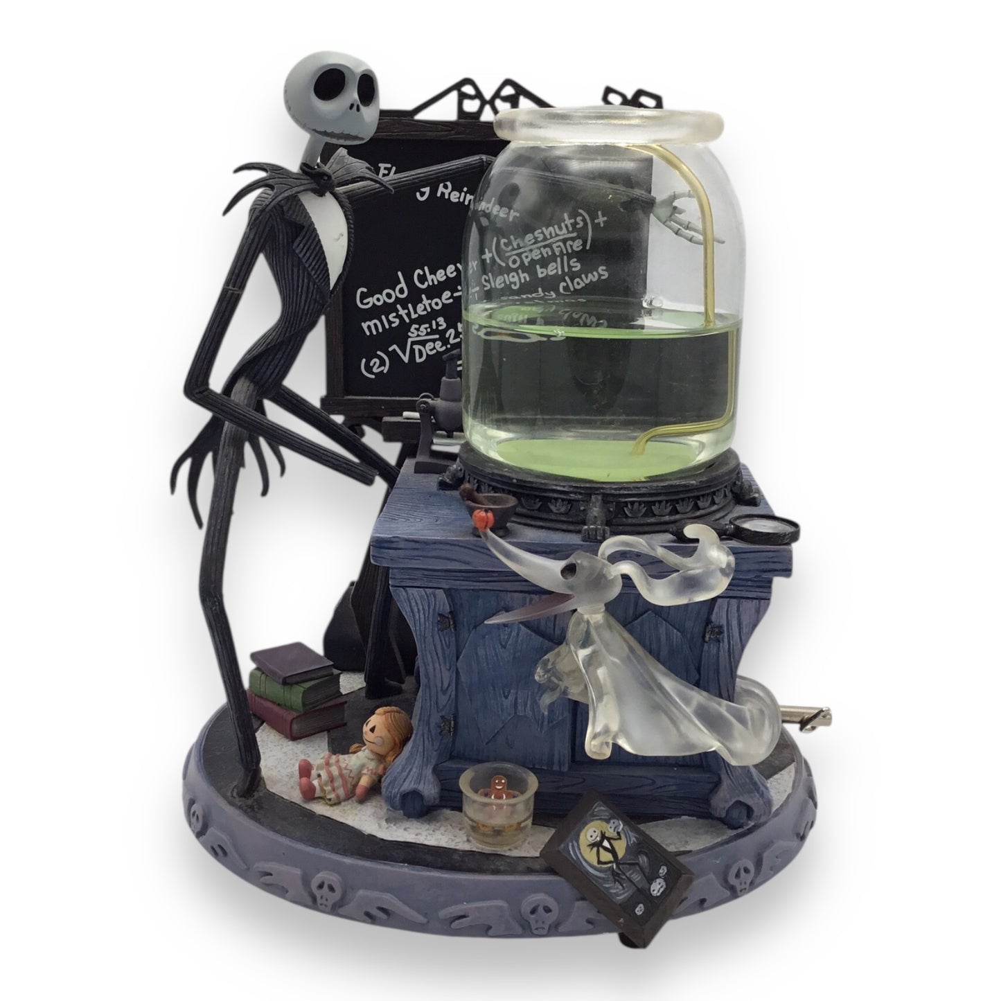 Nightmare Before Christmas Jack's Science Project Music Box 1993