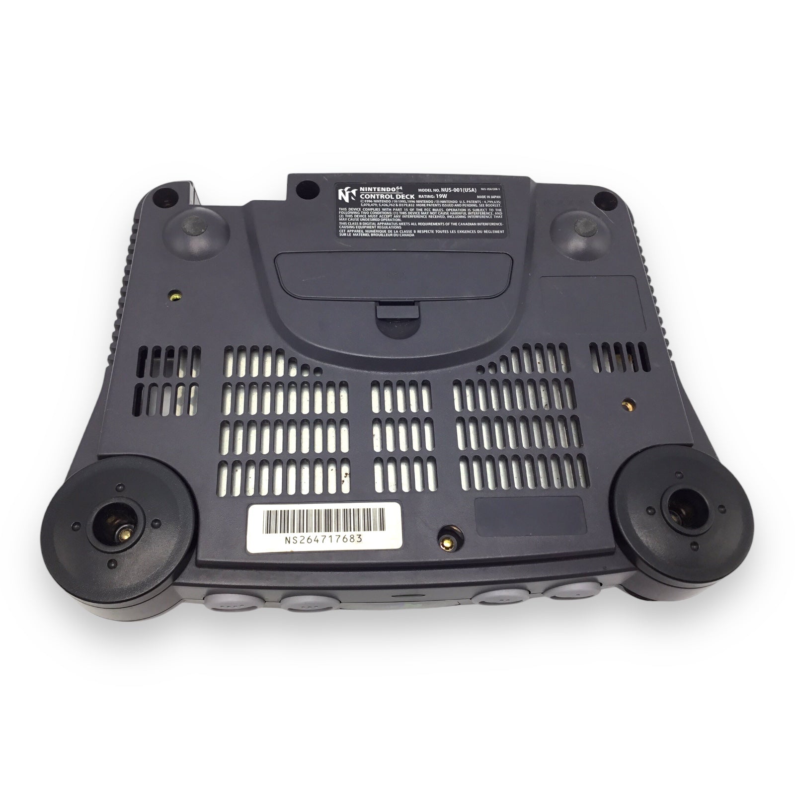 Nintendo 64 NUS-001 Console w/ Controller & Cables – Tested Working