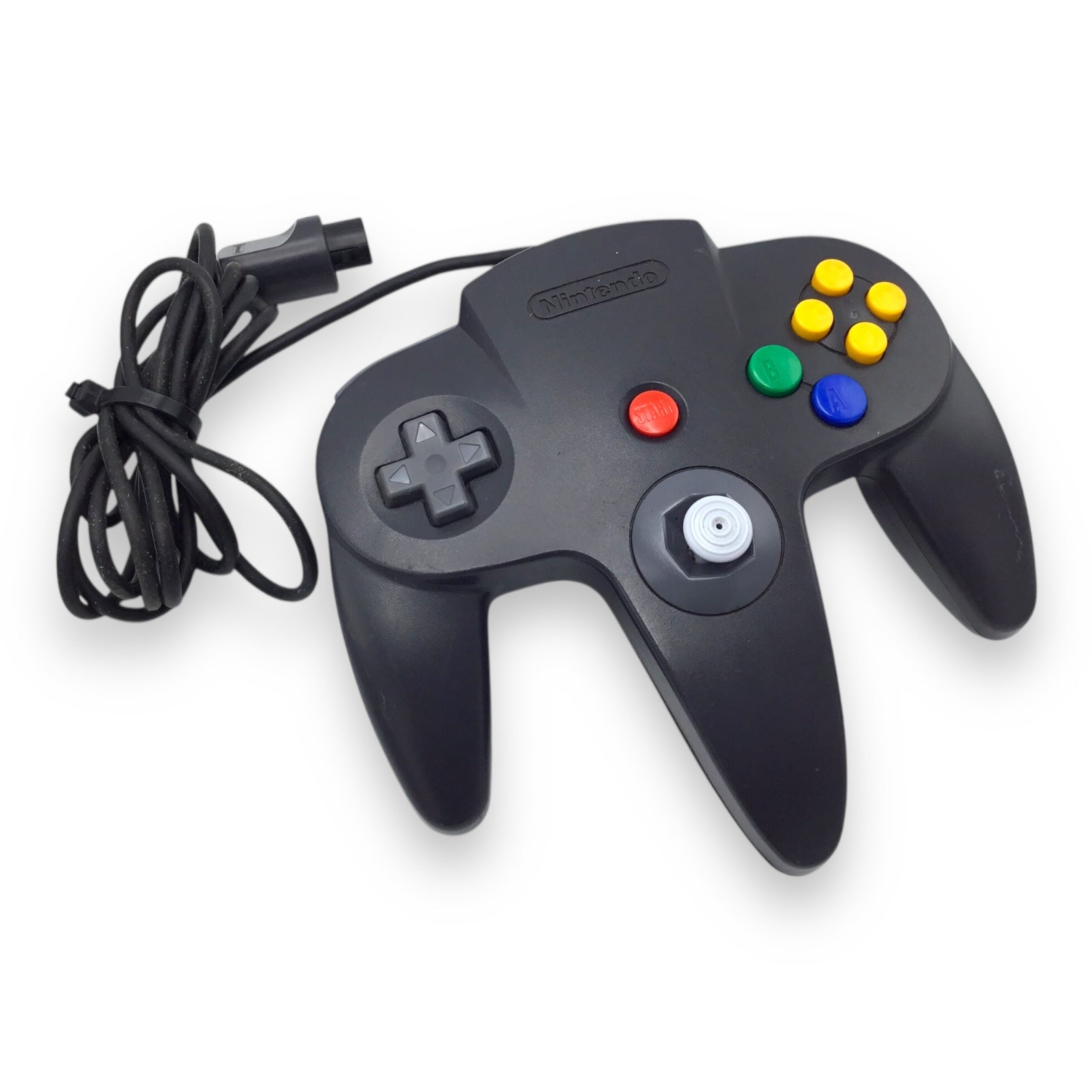 Nintendo 64 NUS-001 Console w/ Controller & Cables – Tested Working