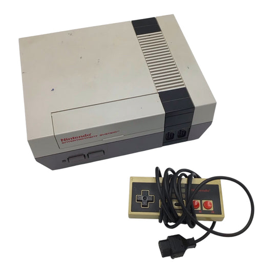 Nintendo Entertainment System (NES) – Controller & Cables Included
