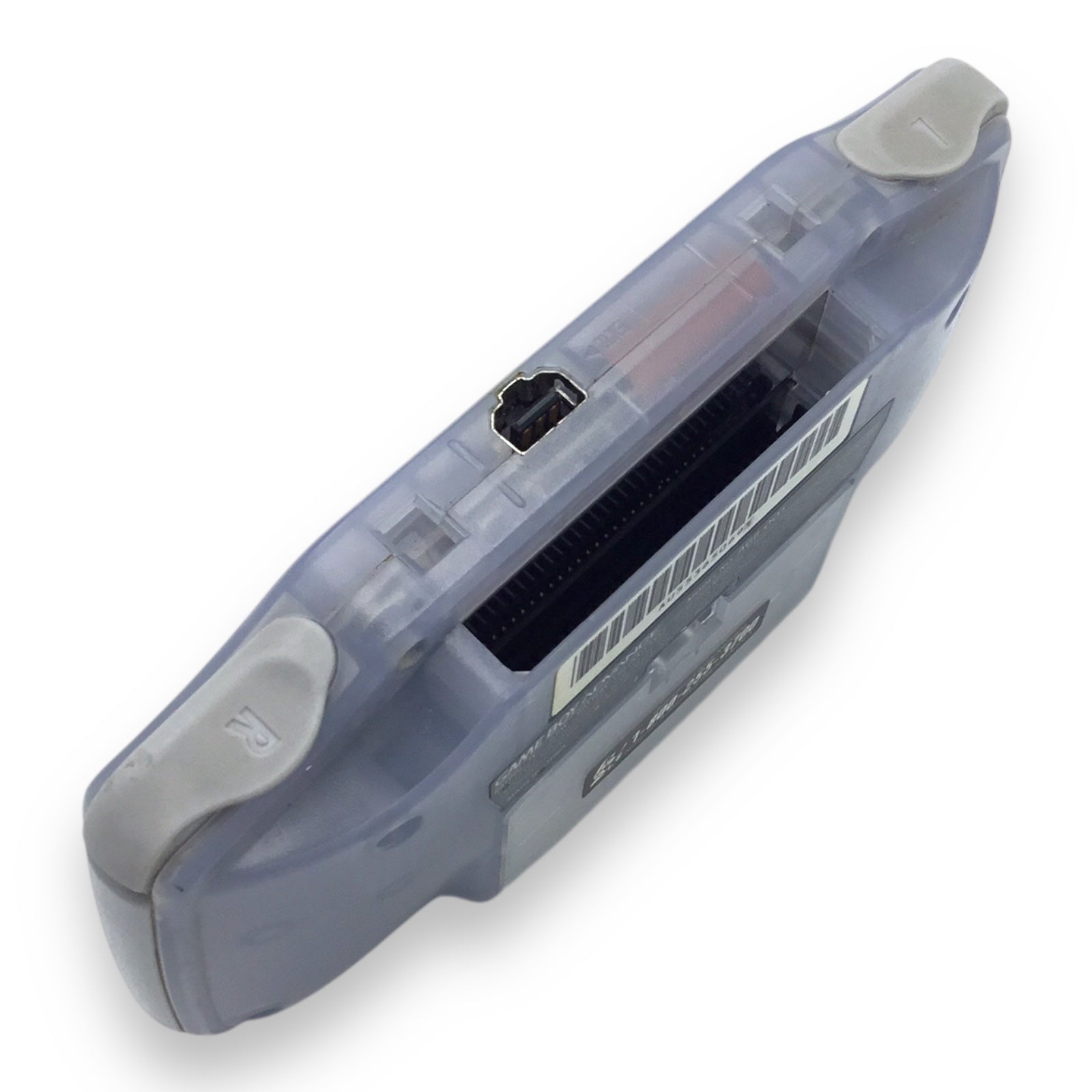 Nintendo Game Boy Advance AGB-001 Clear Handheld Console – Tested Working