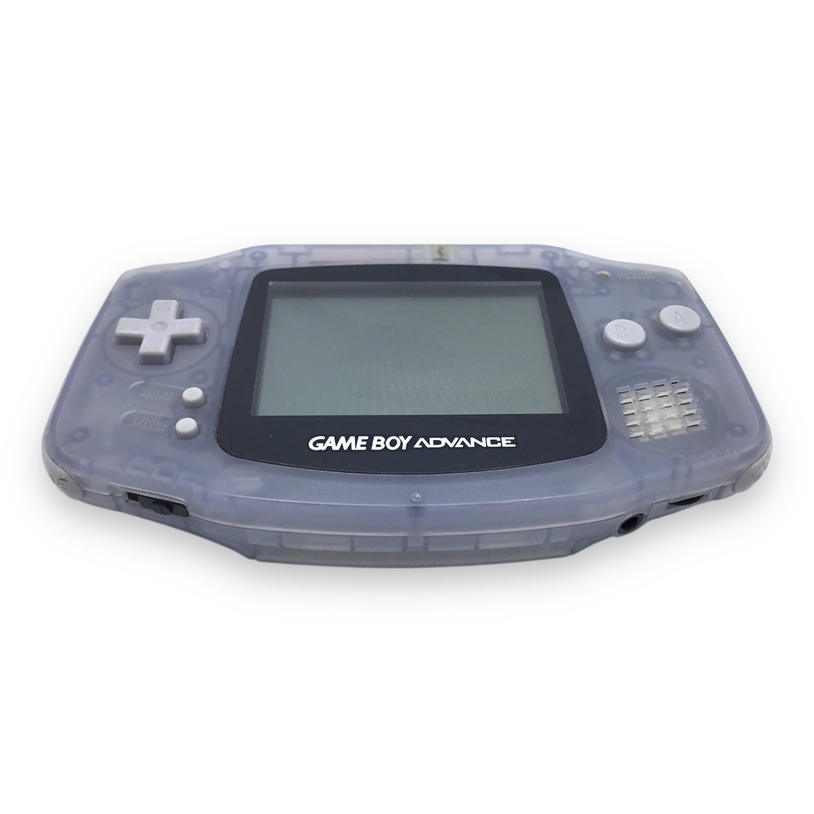 Nintendo Game Boy Advance AGB-001 Clear Handheld Console – Tested Working