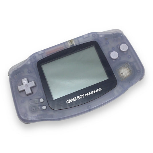 Nintendo Game Boy Advance AGB-001 Clear Handheld Console – Tested Working