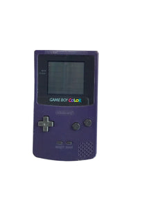 Nintendo Game Boy Color Grape Console (Tested Works Fine)