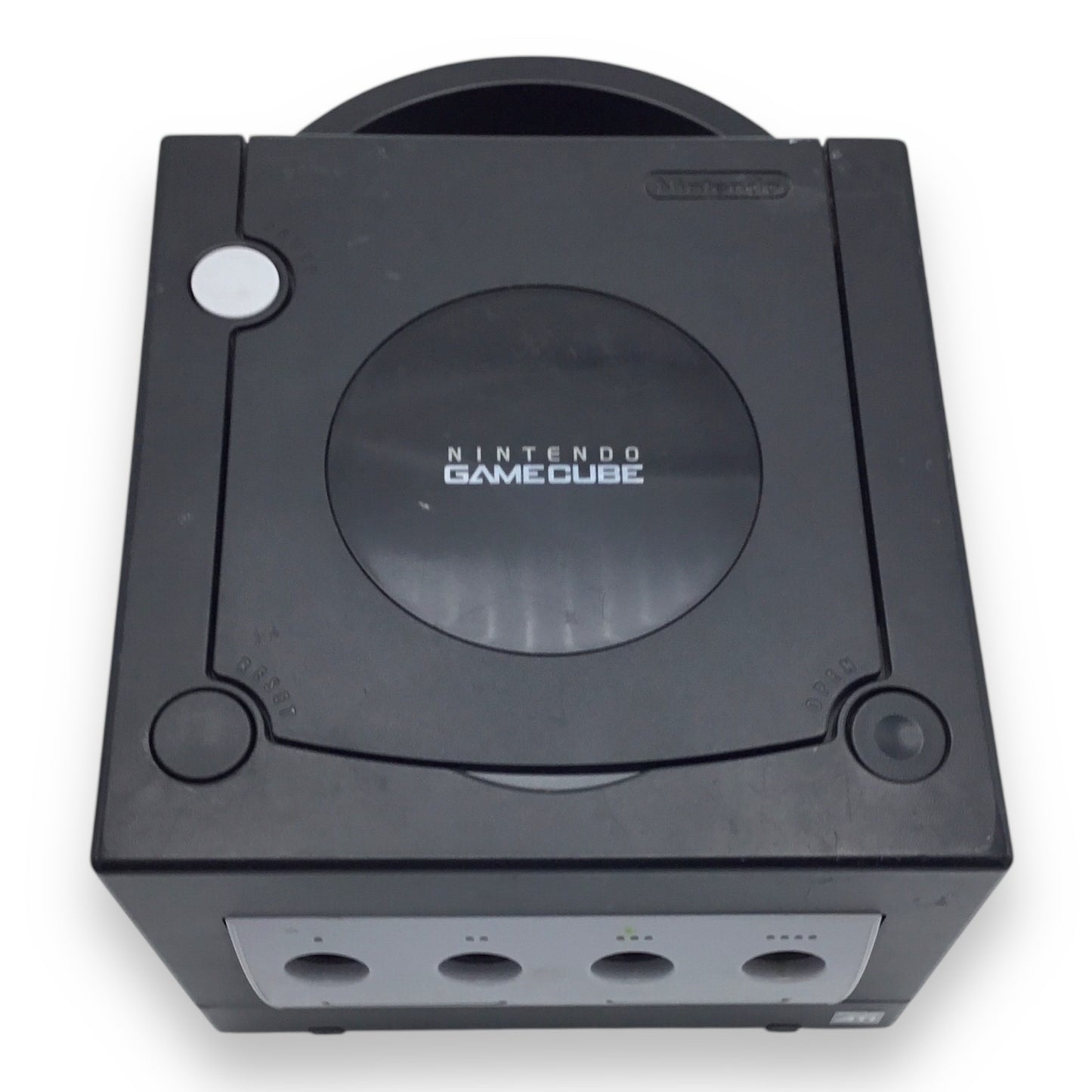 Nintendo GameCube Black Console DOL-001 w/ Controller & Cables – Tested