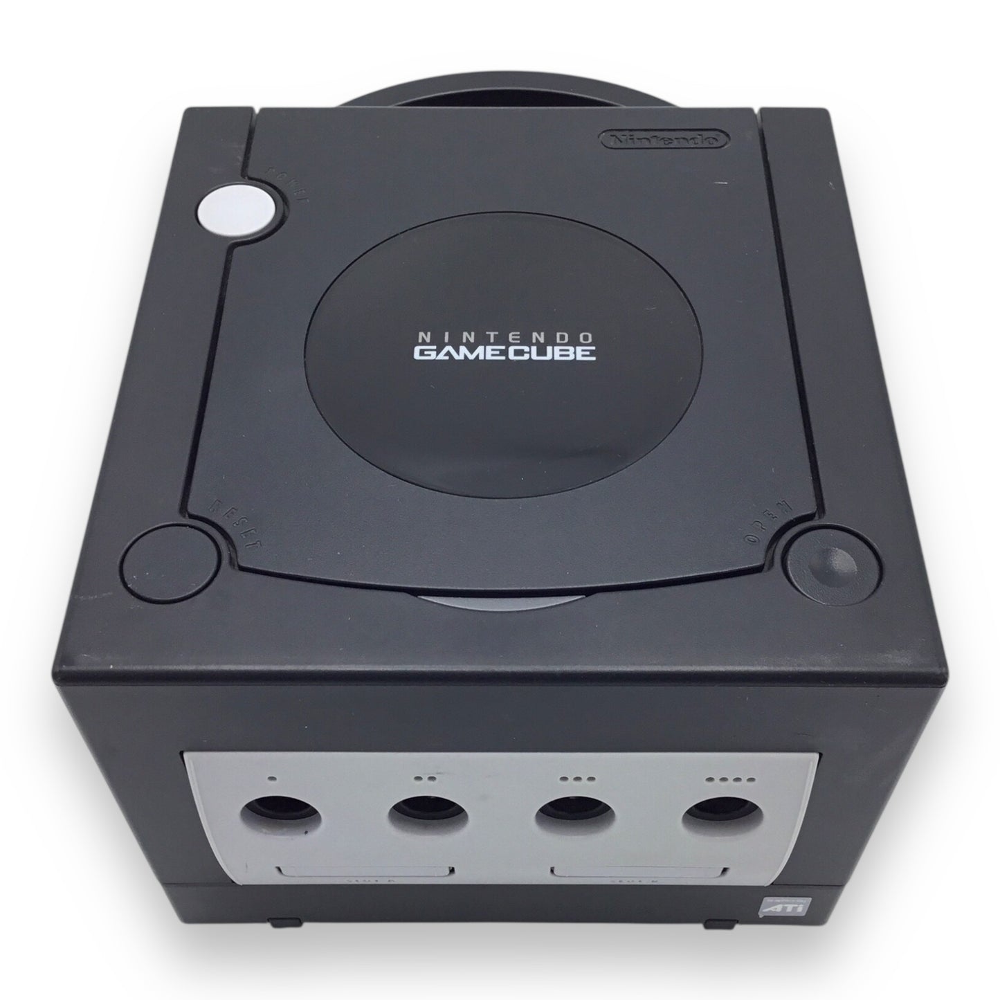 Nintendo GameCube Black Console DOL-001 w/ Controller & Cables – Tested