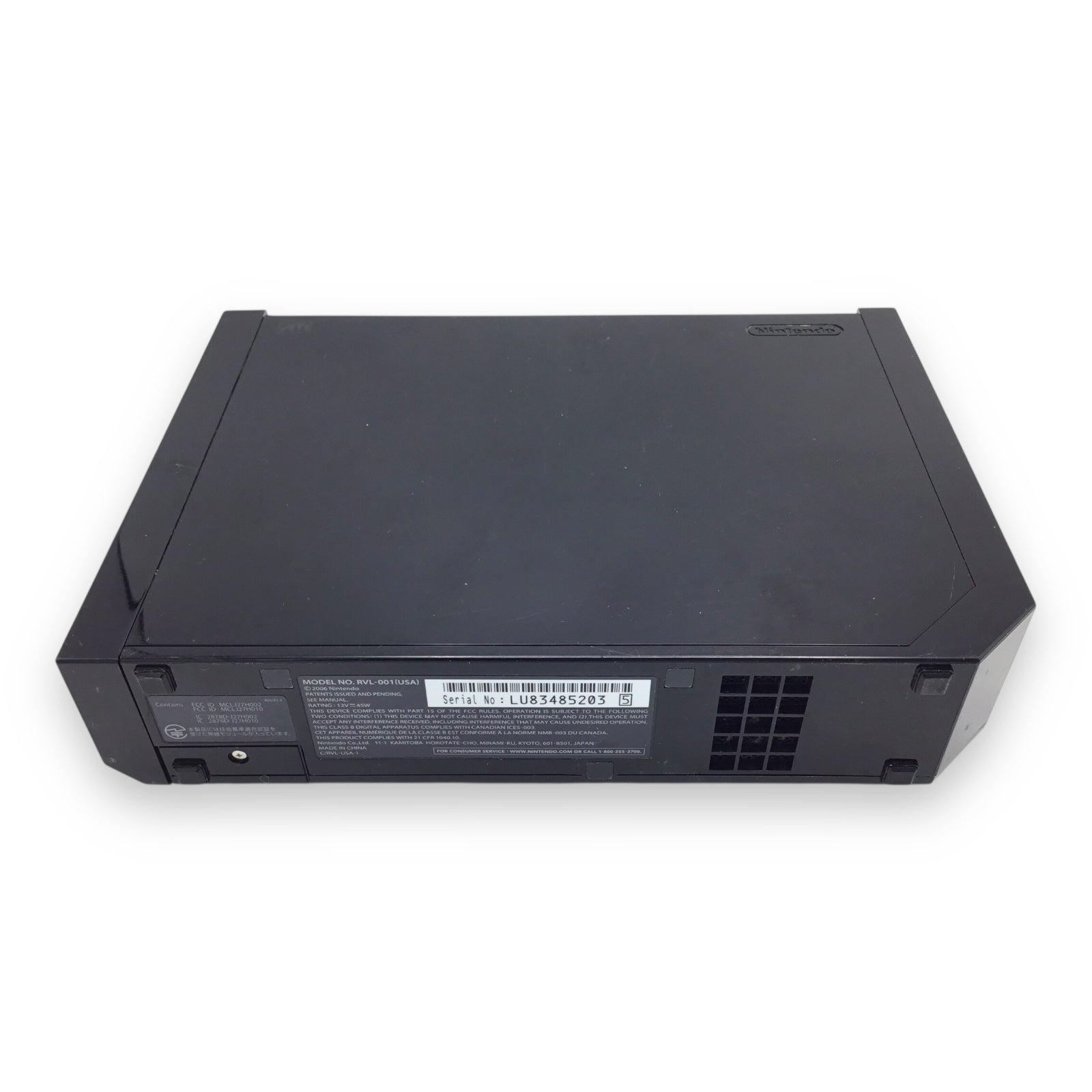 wiiブラック Nintendo Wii Black Console [AUS] - Consolevariations