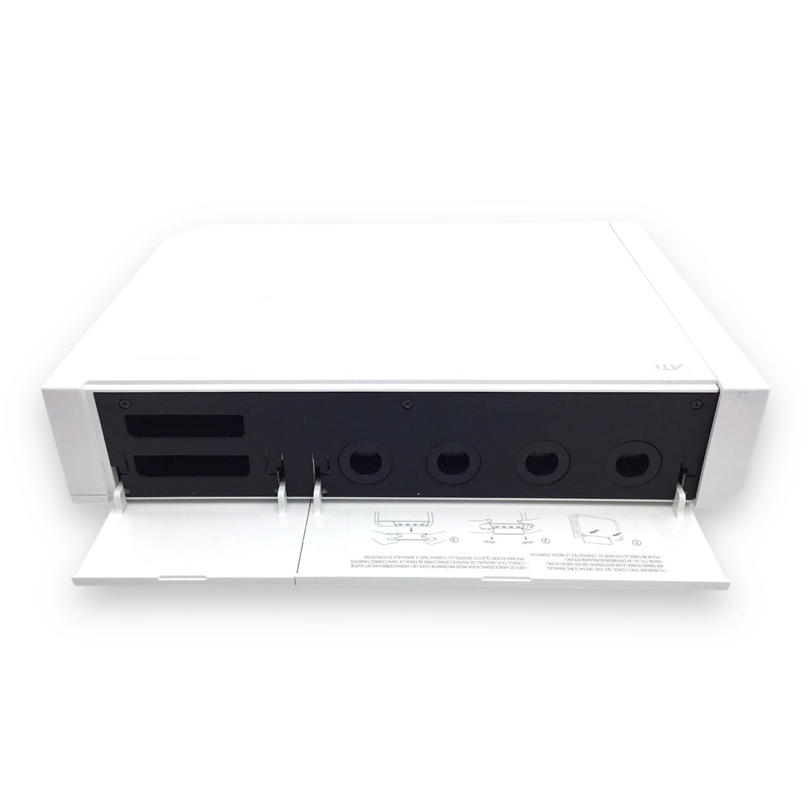 Nintendo Wii White Console w/ Controller, Box & Madcatz Sensor – Tested