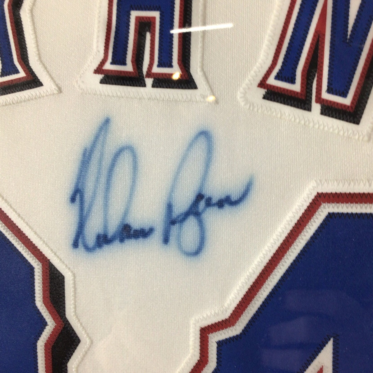 Nolan Ryan Autographed Jersey