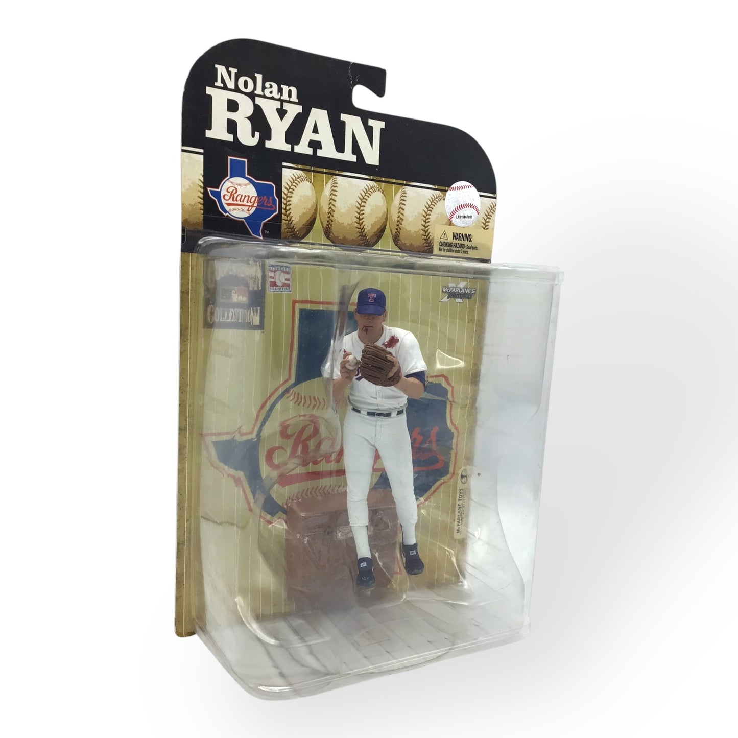 Nolan Ryan Rangers Figure | McFarlane Cooperstown Series 6 with Bloodstain Detail