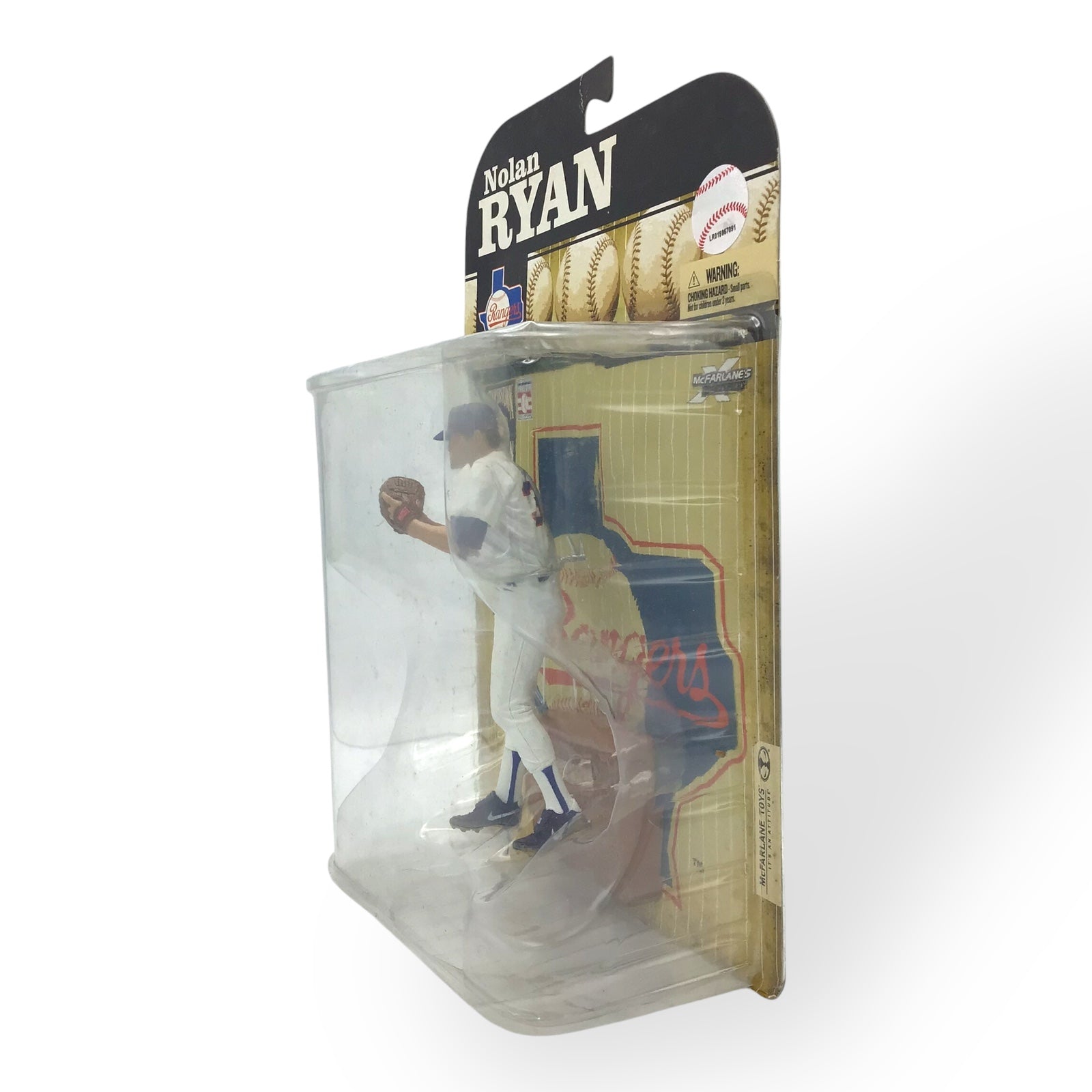 Nolan Ryan Rangers Figure | McFarlane Cooperstown Series 6 with Bloodstain Detail