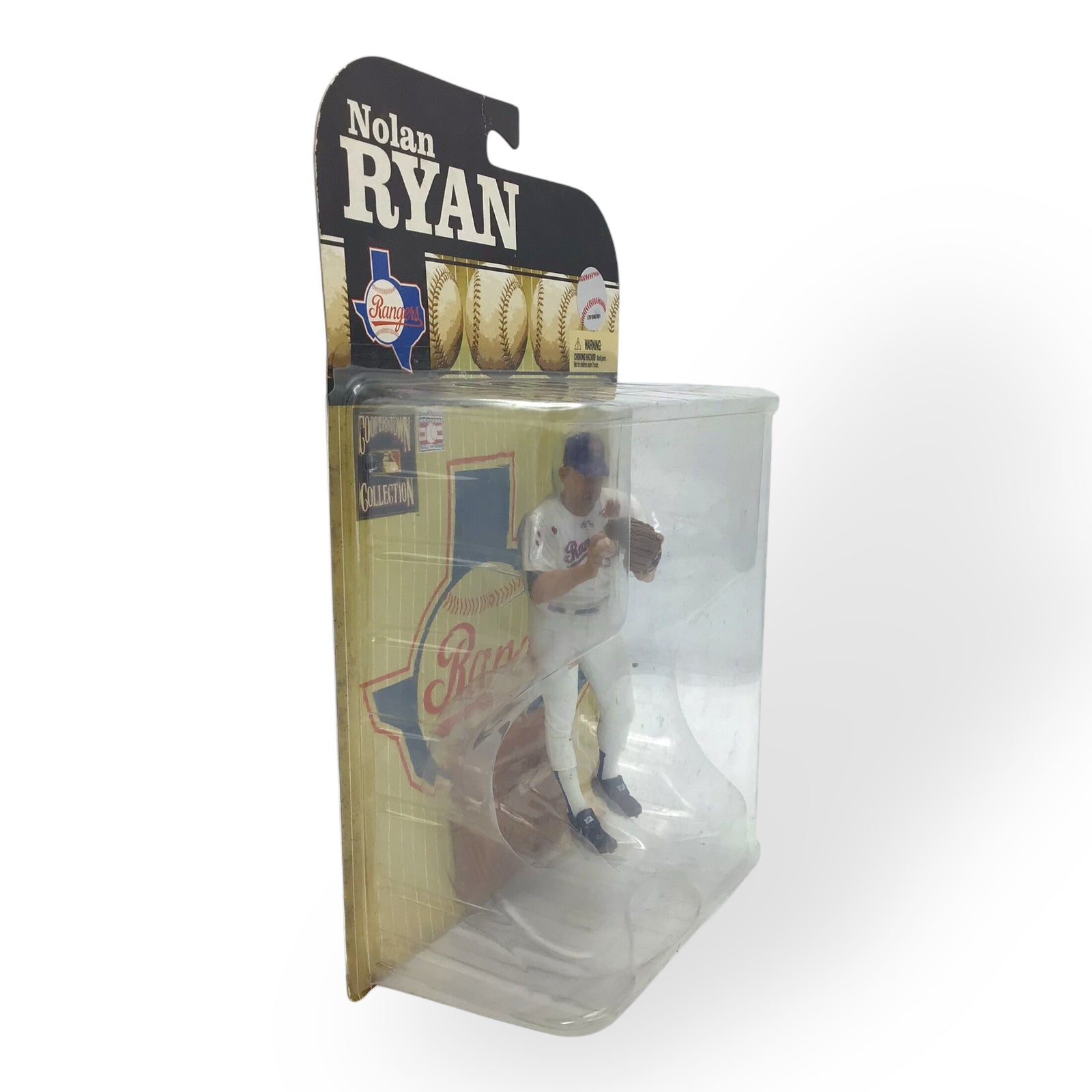 Nolan Ryan Rangers Figure | McFarlane Cooperstown Series 6 with Bloodstain Detail