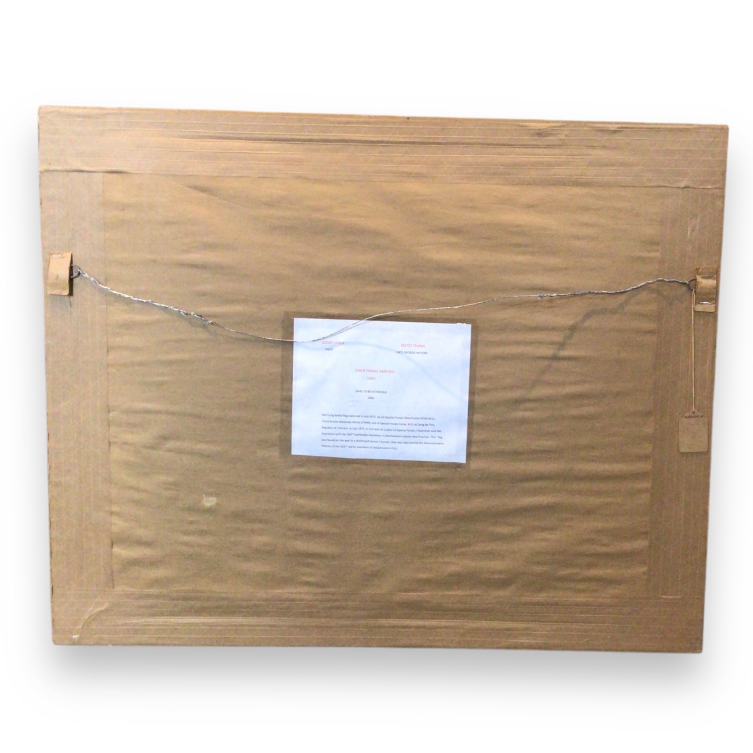 North Vietnamese Army Battle Flag 1966 - Vietnam War Capture Flag