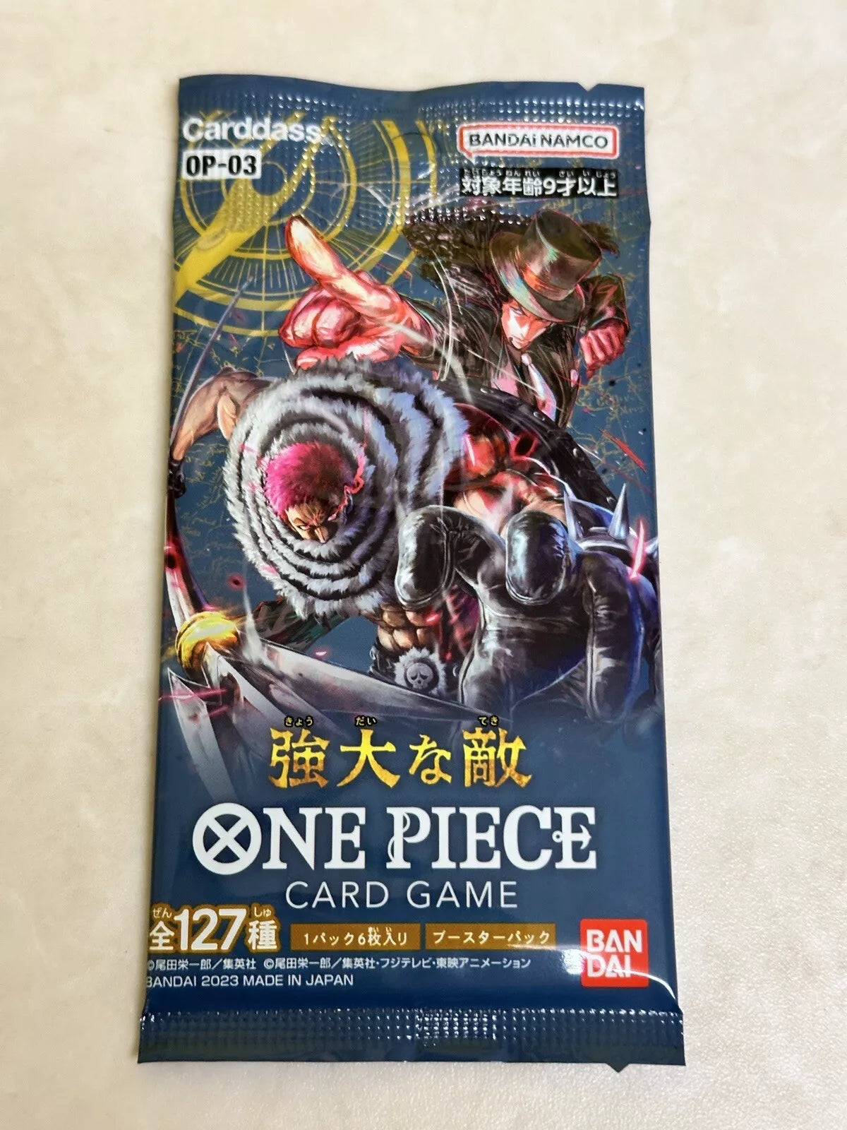 ONE PIECE Card Game PILLARS OF STRENGTH Booster OP-03 Japanese