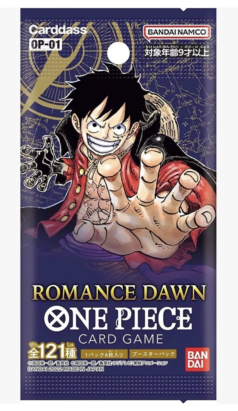 ONE PIECE ROMANCE DAWN OP-01 | Japanese | Booster Pack