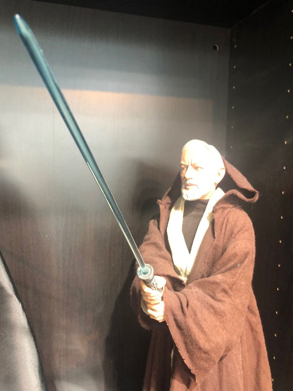 Obi-Wan Knobi & Training Remote Limited Edition Statue