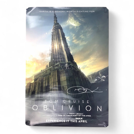 Oblivion Movie Poster Signed by Director Joseph Kosinski – Rare Collectible