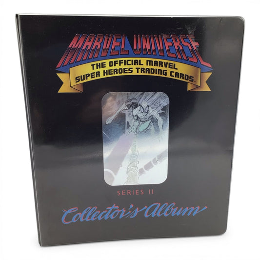 Official Marvel Super Heroes Trading Cards Series 2 Collector's Album - Complete