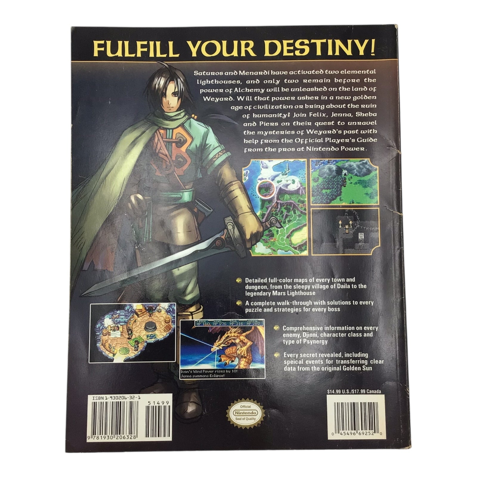 Official Nintendo Player’s Guide: Golden Sun – The Lost Age (Game Boy Advance)