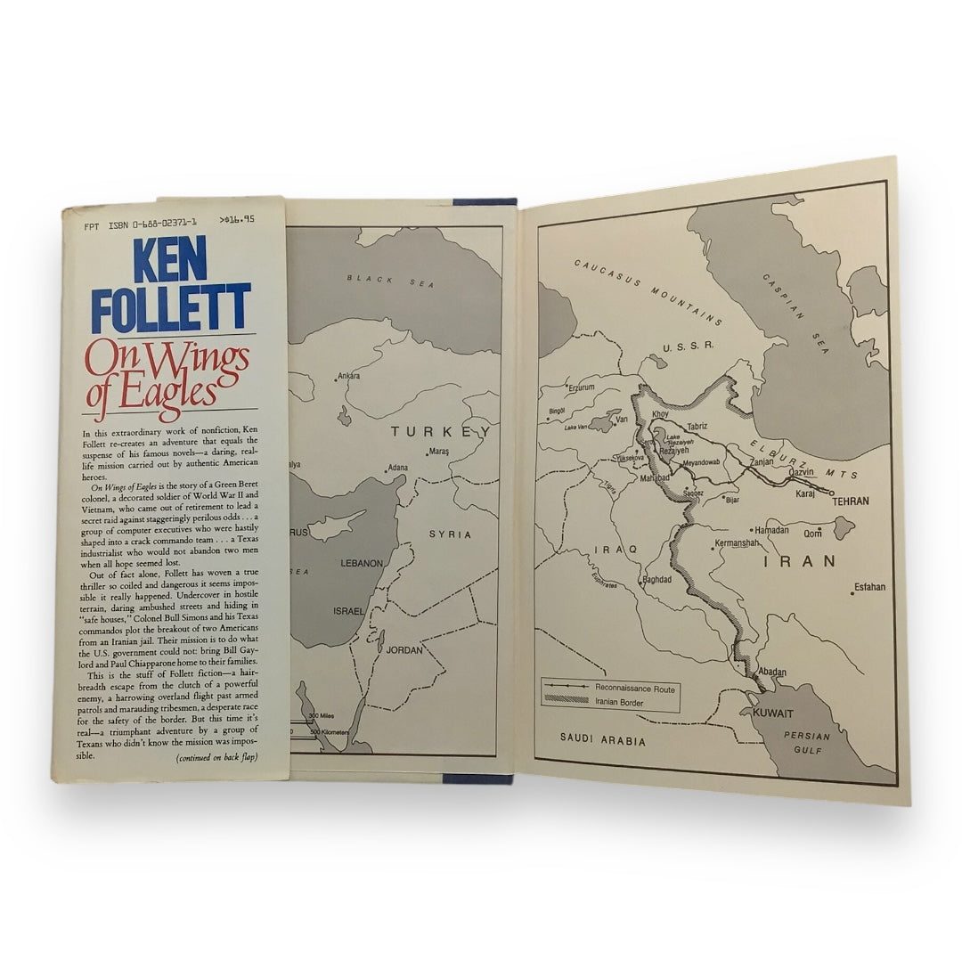 On Wings of Eagles SIGNED by Ken Follett (Stated First Edition, 1983)