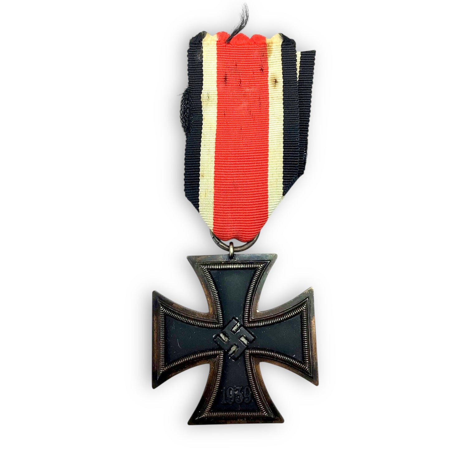 Original German WW2 Iron Cross Second Class - EK2 with Ribbon