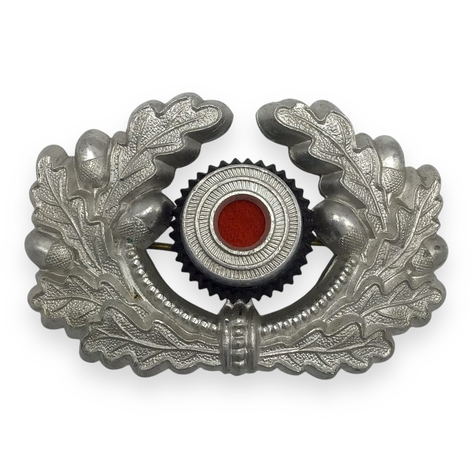 Original German WWII Army EM/NCO Cap Wreath & Cockade with Pins