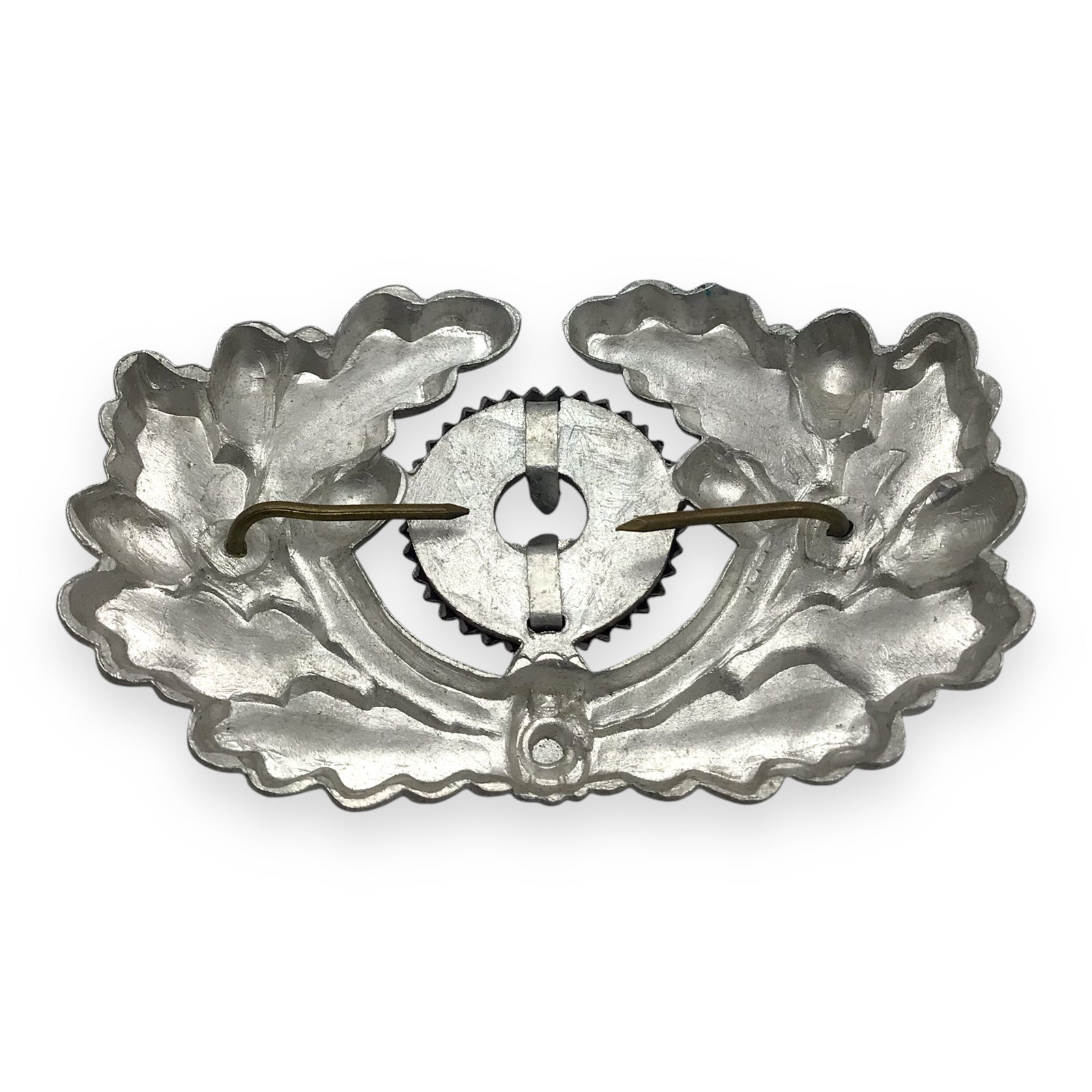 Original German WWII Army EM/NCO Cap Wreath & Cockade with Pins