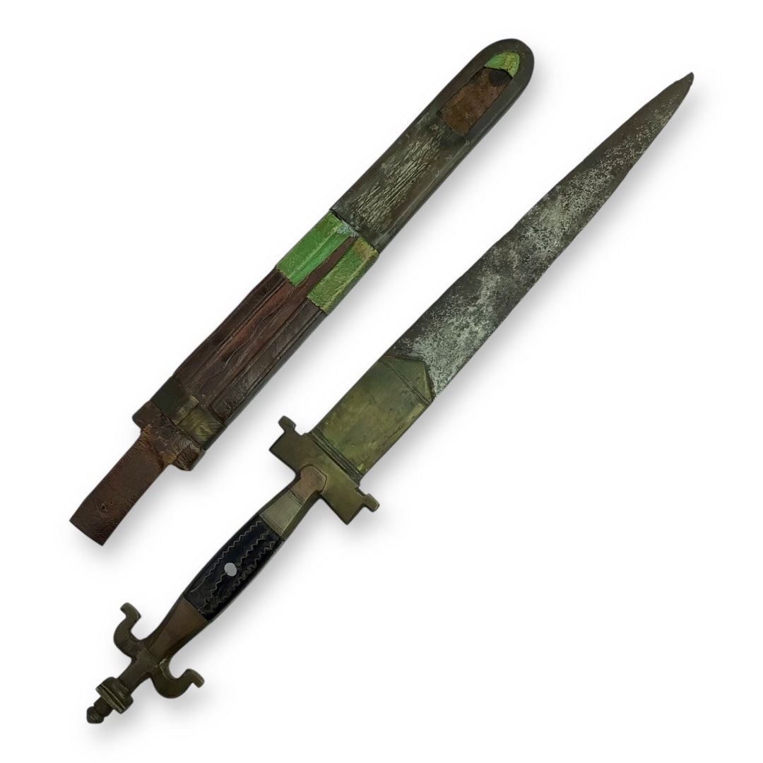Ornate Antique Islamic African/Arabic Tribal Warrior's Dagger