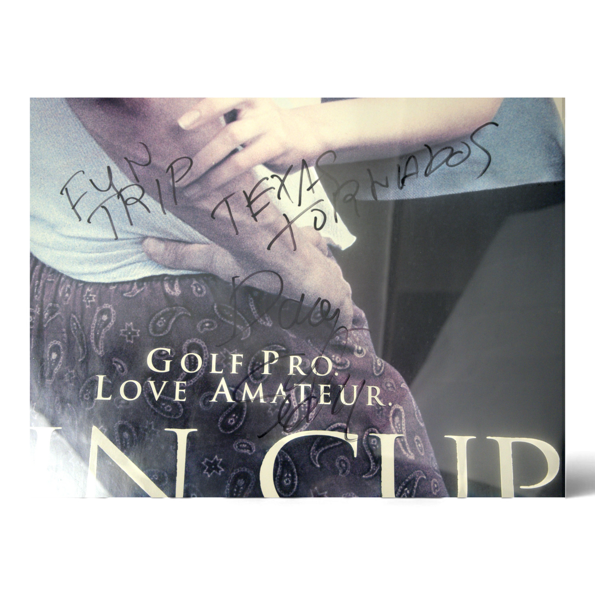 Tin Cup Signed Movie Poster – Texas Tornados Doug Sahm, Freddy Fender, Augie Meyers & Flaco Jiménez