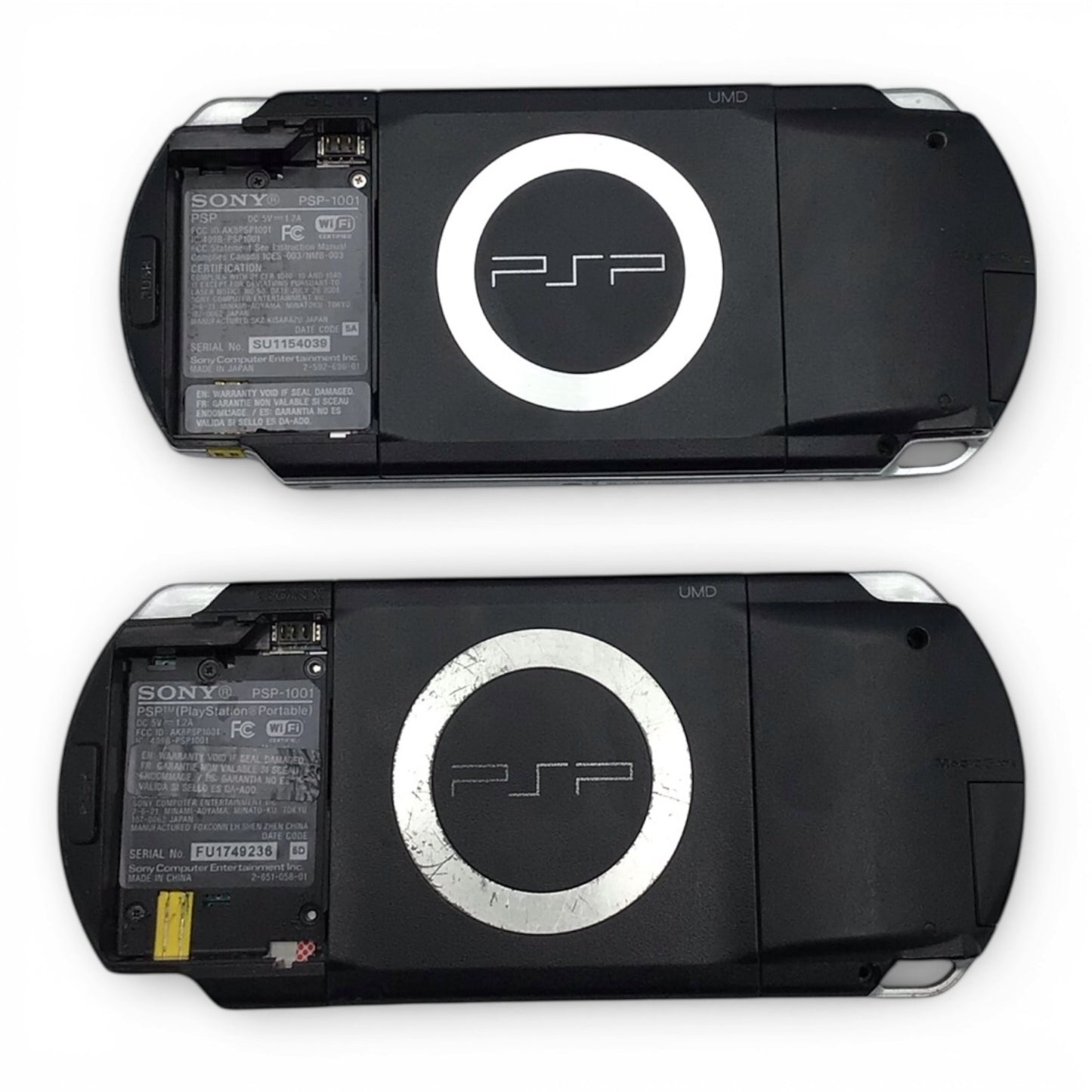 PSP Parts Lot - 8 Devices Plus Extras for PARTS ONLY