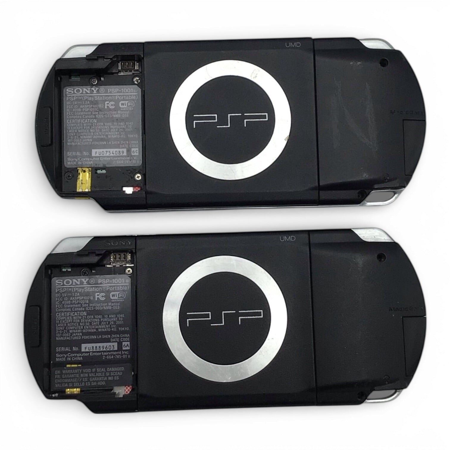 PSP Parts Lot - 8 Devices Plus Extras for PARTS ONLY