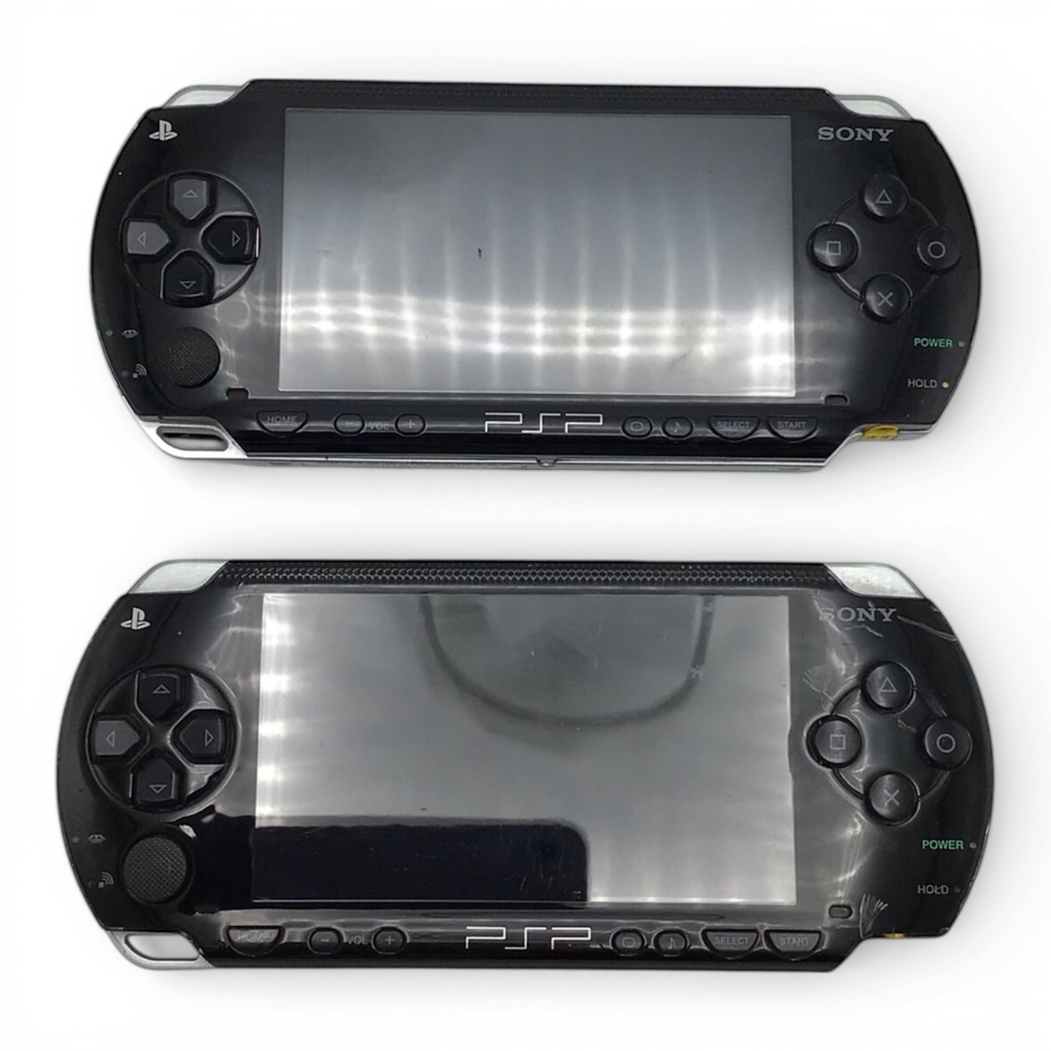 PSP Parts Lot - 8 Devices Plus Extras for PARTS ONLY