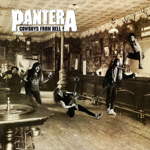 Pantera - Cowboys From Hell | White and Whiskey Brown Marbled Vinyl LP Album