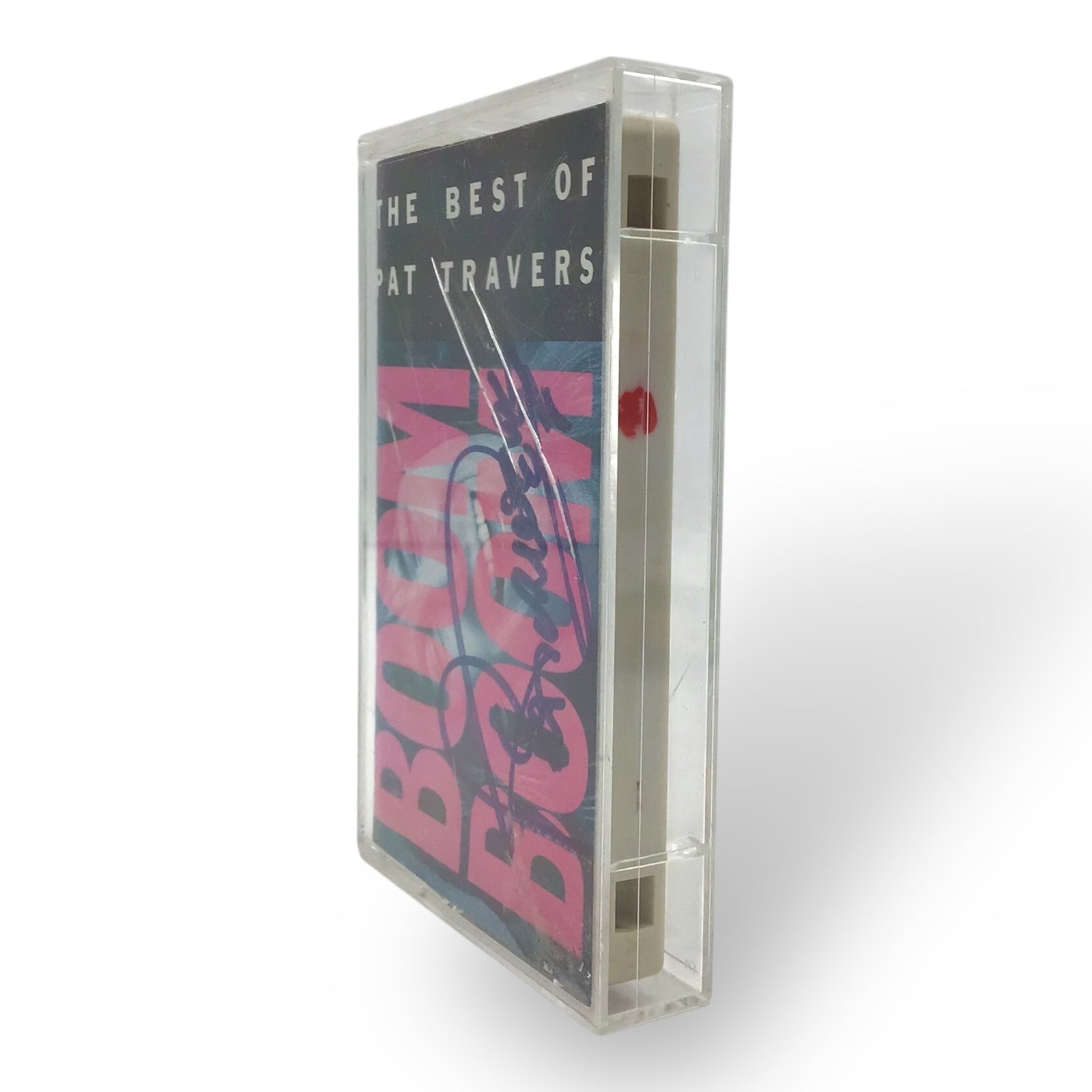 Pat Travers Signed 1985 Cassette – The Best Of + JSA Certified