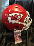 Patrick Mahomes auto Kansas City Chiefs SUPER BOWL LIV Speed Helmet w/ JSA cert