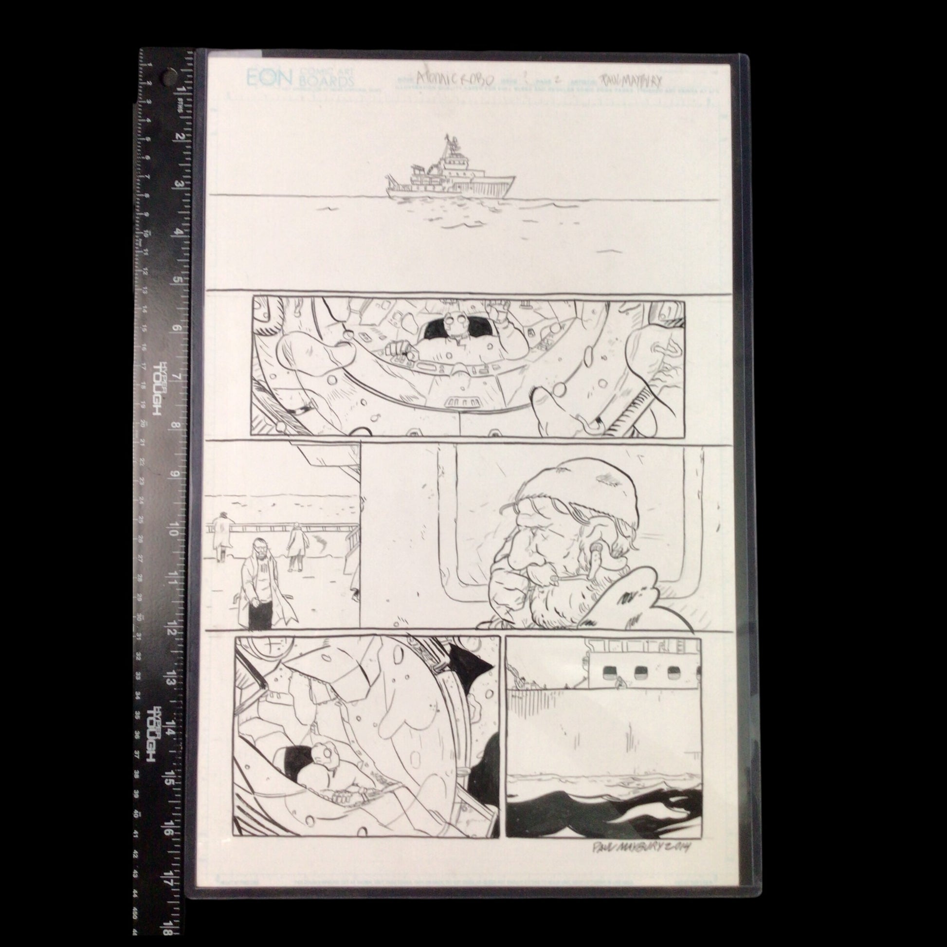 Paul Maybury - Real Science Adventures #3 - Autographed Original Comic Art