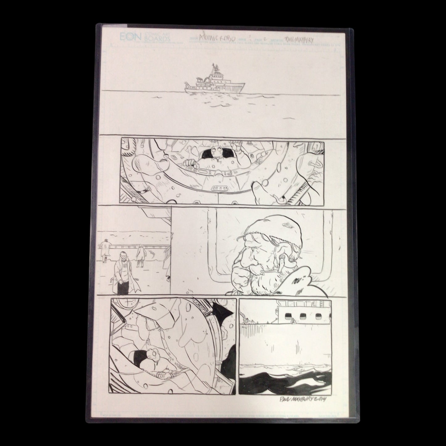 Paul Maybury - Real Science Adventures #3 - Autographed Original Comic Art