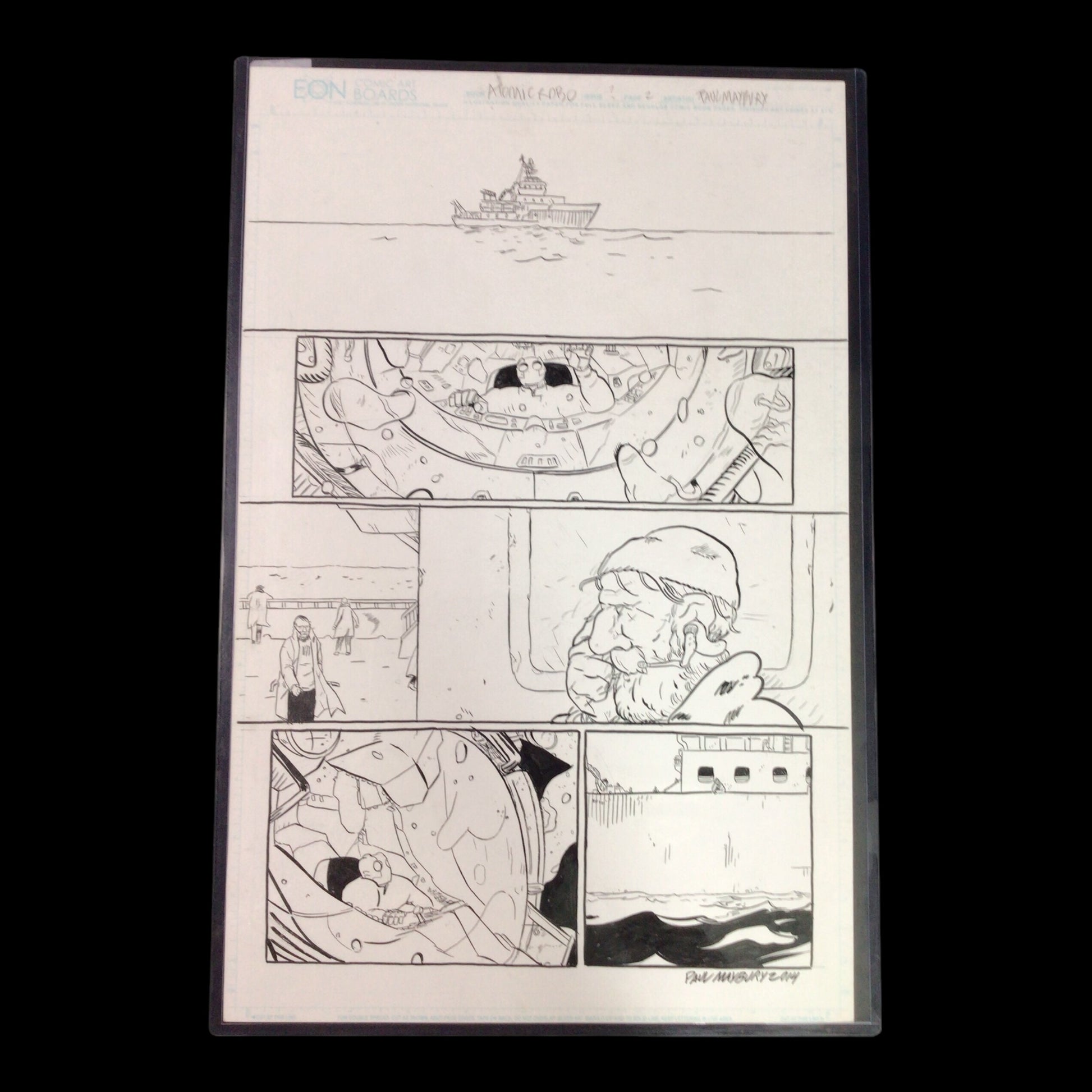 Paul Maybury - Real Science Adventures #3 - Autographed Original Comic Art