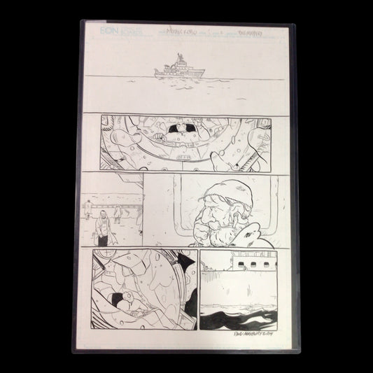 Paul Maybury - Real Science Adventures #3 - Autographed Original Comic Art