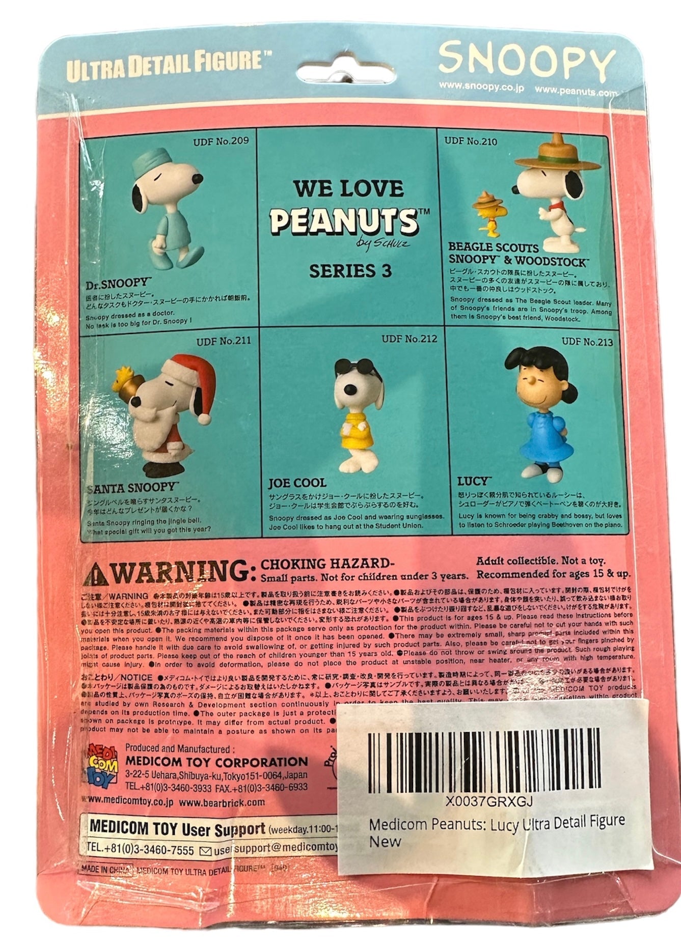 Peanuts Lucy Signed Melanie Kohn Figure