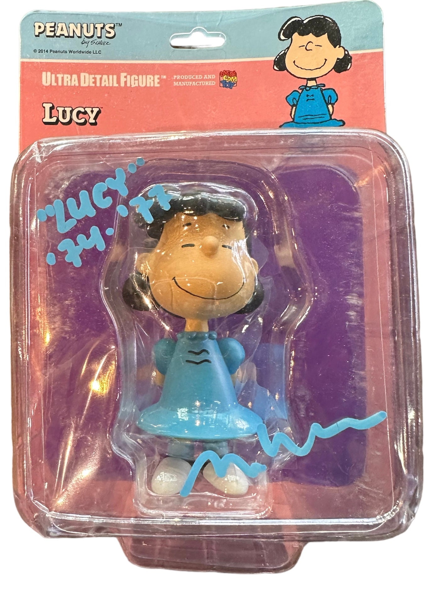 Peanuts Lucy Signed Melanie Kohn Figure