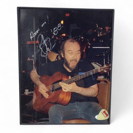 Pete Agnew Signed Nazareth Photo w/ Guitar Pick - JSA Certified 8x10 Framed