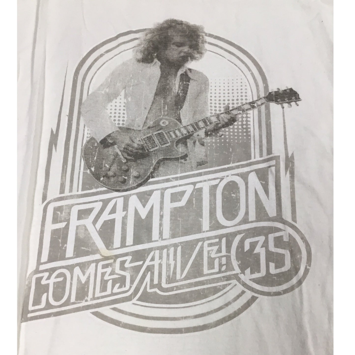 Peter Frampton Comes Alive 35th Anniversary 2007 Tour Concert T-Shirt