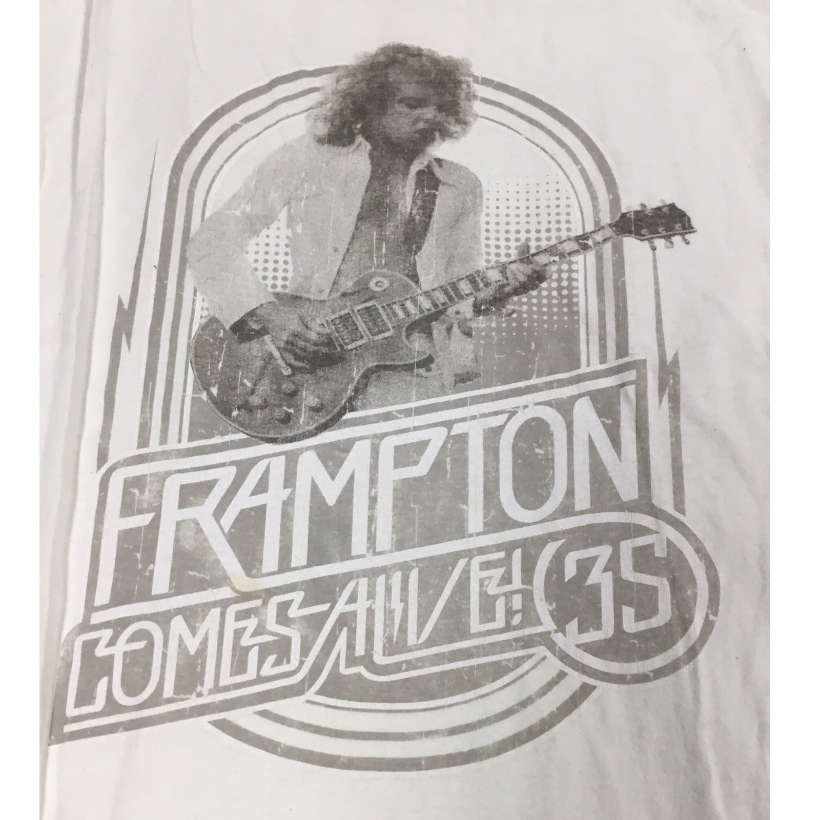Peter Frampton Comes Alive 35th Anniversary 2007 Tour Concert T-Shirt