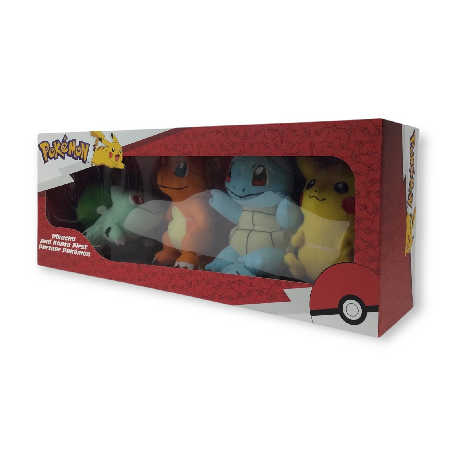 Pikachu Squirtle Charmander Bulbasaur 6" Pokémon Box Set 2022 NIB Nintendo