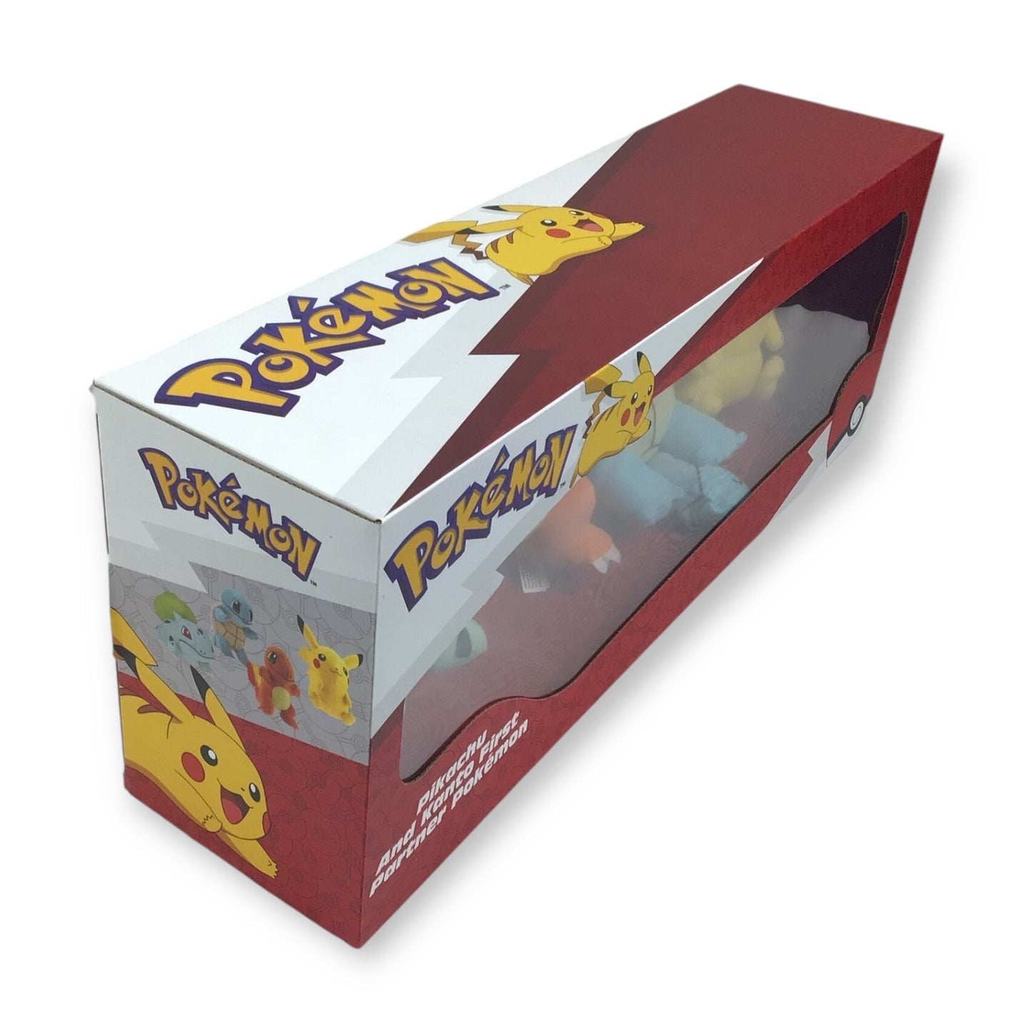 Pikachu Squirtle Charmander Bulbasaur 6" Pokémon Box Set 2022 NIB Nintendo